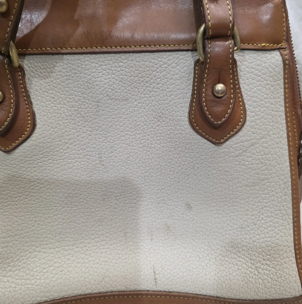 Vintage Dooney & Bourke All Weather leather Carpet Shoulder Bag - Picture 14 of 16
